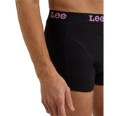 Lee 2-Pack Trunk Męskie Bokserki Dwupak Black LP03CK02 112333619